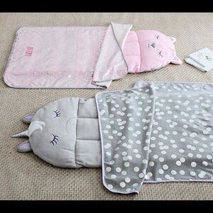 Back to school|POTTERY BARN KIDS Animal-Cat kitten Skye Nap Mat SLEEPING BAG